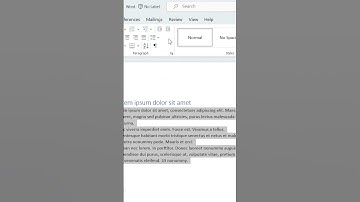 How to add double spaces to lines in Microsoft Word #short #spacing #word