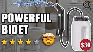 Testing $30 Temu Portable Bidet - WAY Stronger Than I Expected!? 😳💦