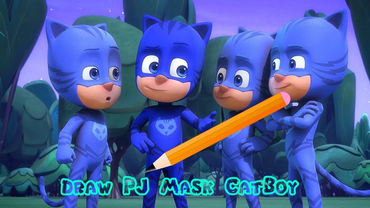 Catboy Drawing Step By Step Catboy Drawing Step By Step