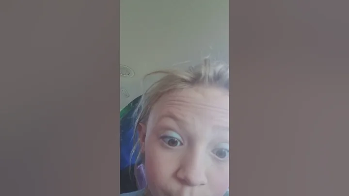 Doing my makeup with my mom