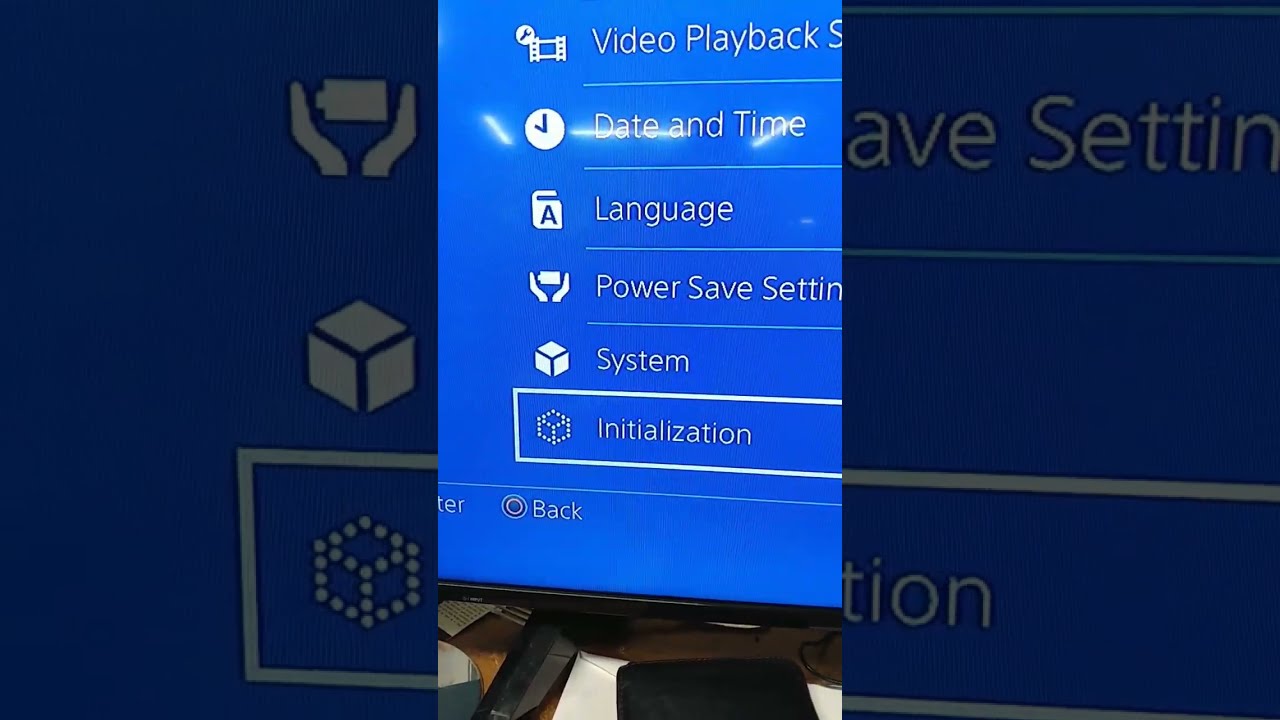 How To Reset PS4 Playstation4
