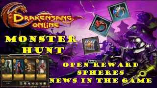 Drakensang Online | MONSTER HUNT I open the REWARD SPHERES | New in the game | #drakensangonline