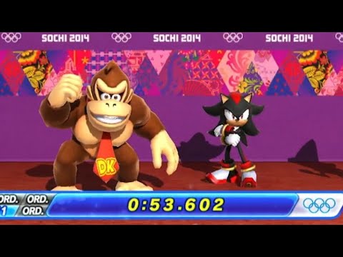 4 Man Bobsleigh Mario Sonic At The Sochi 2014 Olympic Winter Games 53s602ms PB