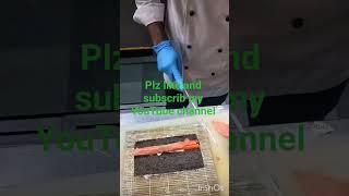 smoke Salmon Sushi 🍣#viral_video #foodblogger #delicious #love #cooking method#
