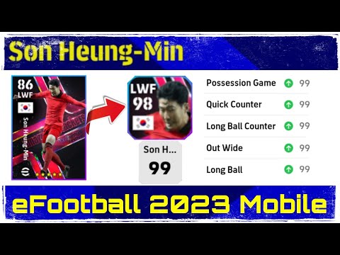 A maxed-out Son in PES 2021 vs. a (hypothetical) maxed-out Son in eFootball  2022not sure if ratings and stats will be weighed differently in the new  game, but on paper, this downgrade