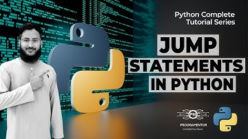 Jump Statements In Python | Break | Continue | Pass | Python Tutorials | Learn Python (Hindi/Urdu)