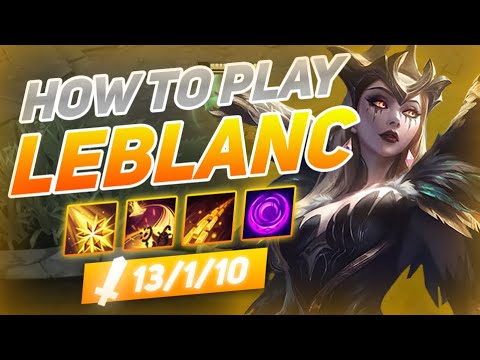 Leb Runes HOW TO PLAY LEBLANC SEASON 10 | BEST Build & Runes | Season 10 Leblanc ...