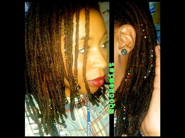 DIY Loc Sprinkles (Blinged Out Locs) 