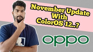 Oppo November Update Rollout..? | ColorOS 12 Update | Oppo Reno 2f New Update | Techqee Emmi