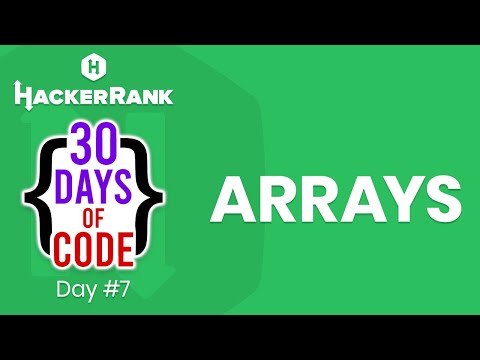 Hackerrank '30 Days