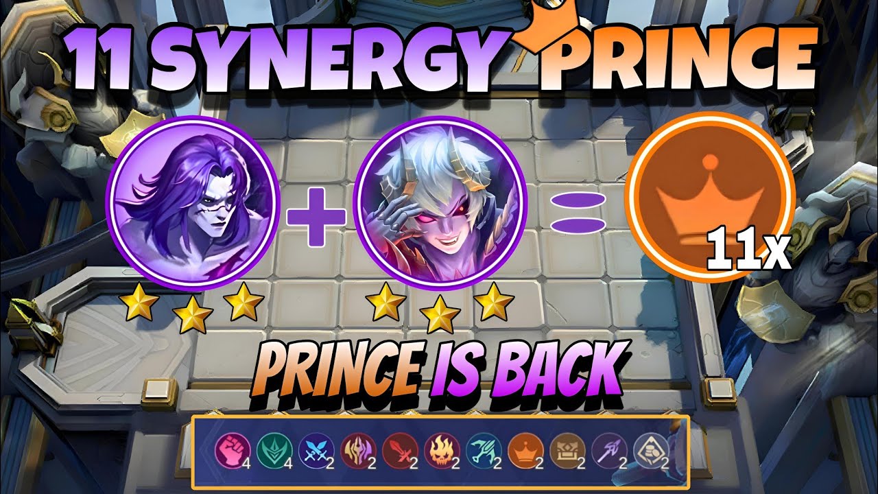 PRINCE IS BACK NEW UPDATE  FANNY SKILL 3  MAGIC CHESS 2024 BEST SYNERGY