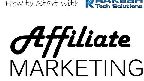 How to Start affiliate marketing for beginners Tutorial