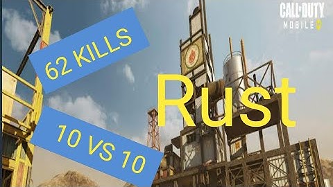 Best Gameplay in 10 vs 10 Rust || COD Mobile || Best Hacking