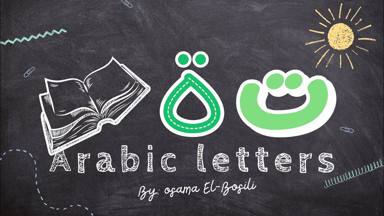 Arabic Alphabet: Mastering the Letter Ta (ت)- حرف ت - YouTube