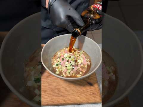 Готовлю русскую окрошку!Смотрите видео и сохраняйте рецепт! #шеф #кухня #готовка #крд #рецепты #еда