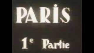 9..5mm French Film Office film - 'PARIS' (Pts 1 & 2) FR 1950s
