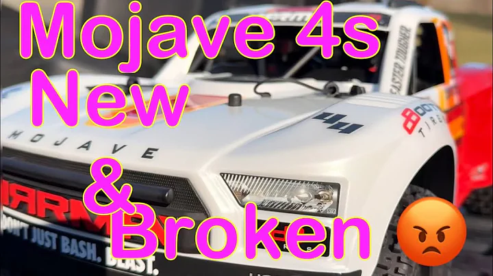 Broken out of the box.!!!! #arrmarc #arrmamojave #horizonhobby #arrma 