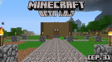 Minecraft Beta 1.0.2 - Landscaping the Base