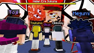 I Got 5 Friends to Challenge HEIAN ERA SUKUNA from Minecraft Jujutsu Kaisen