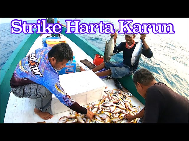 Spot Mancing Selalu Ada Kejutan ! Strike Harta Karun || Laut Bojo Kapten Wari Pulau Panjang class=