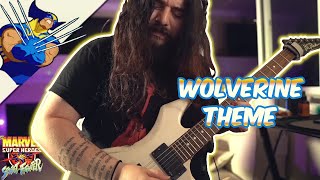 Marvel Super Heroes Vs. Street Fighter | Wolverine Theme Guitar Cover ❌