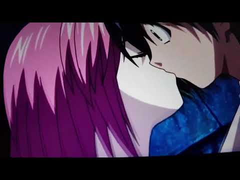 Kaede & Kouta kiss
