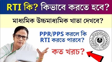 HS 3rd semester 2025 Result| RTI কি? কিভাবে করতে হয়? কত খরচ? 