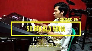 SO BOI ALA ROHA [ LIVE KARAOKE ] [ CHORD Bb = DO ]