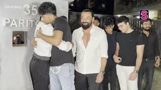 Bobby Deol, Sunny Deol, Preity Zinta, Kim Sharma, Dino Morea, Ananya Panday At Chunky Panday's Party