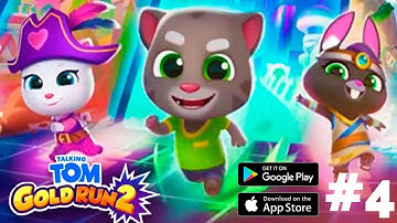 Talking Tom Gold Run 2 walkthrough Gameplay Part-4 (iOS, Android )