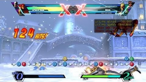 UMvC3 Ironman rounstart 2M confirm with Spidey A-assist concept ft Dante