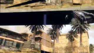 cod4 backlot skating glitch and mysterious light