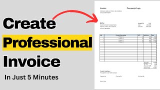 How to Create PROFESSIONAL Invoice in Excel | FREE TEMPLATE
