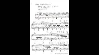 Video thumbnail of "Ave Maria -Schubert base e spartito piano per cerimonia religiosa"