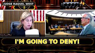 Judge Raquel West DENIES Defendant’s Request in Tense Court Hearing