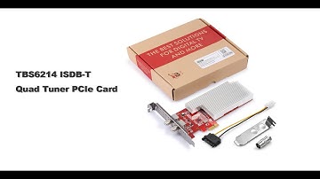 TBS6214 ISDB-T Quad Modulator PCIe Card - inspect if the card is in good condition when you get it