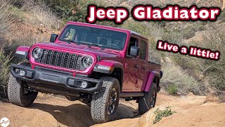 I Love the Jeep Gladiator – 2024 Jeep Gladiator Rubicon X | Pros, Cons, Off-roading Review