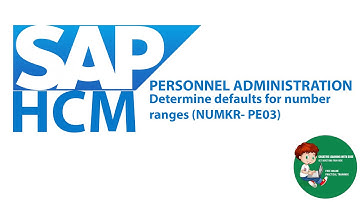 SAP HCM || PA || Determine defaults for number ranges NUMKR  PE03 || Creative Learning with Sree