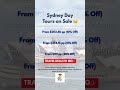 3 Must-See Sydney Day Tour Deals🏝️Limited Time Tours #Ad