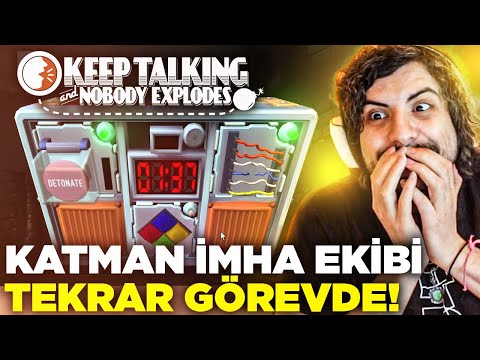 KATMAN İMHA EKİBİ TEKRAR GÖREVDE! | KEEP TALKING AND NOBODY EXPLODES - Kegri Oyun Serisi