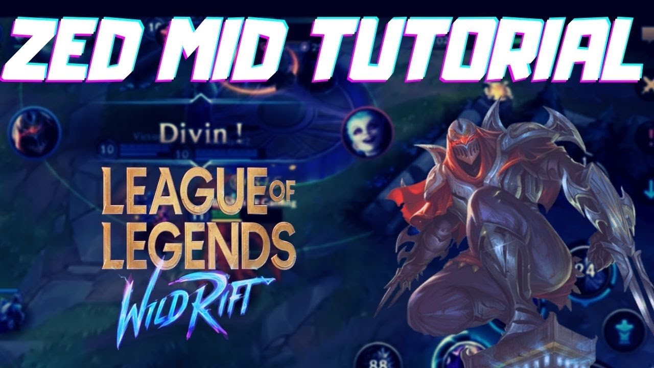TROUVE TON MAIN #5 : ZED MID TUTORIEL FR [ LoL Wid Rift ] - YouTube