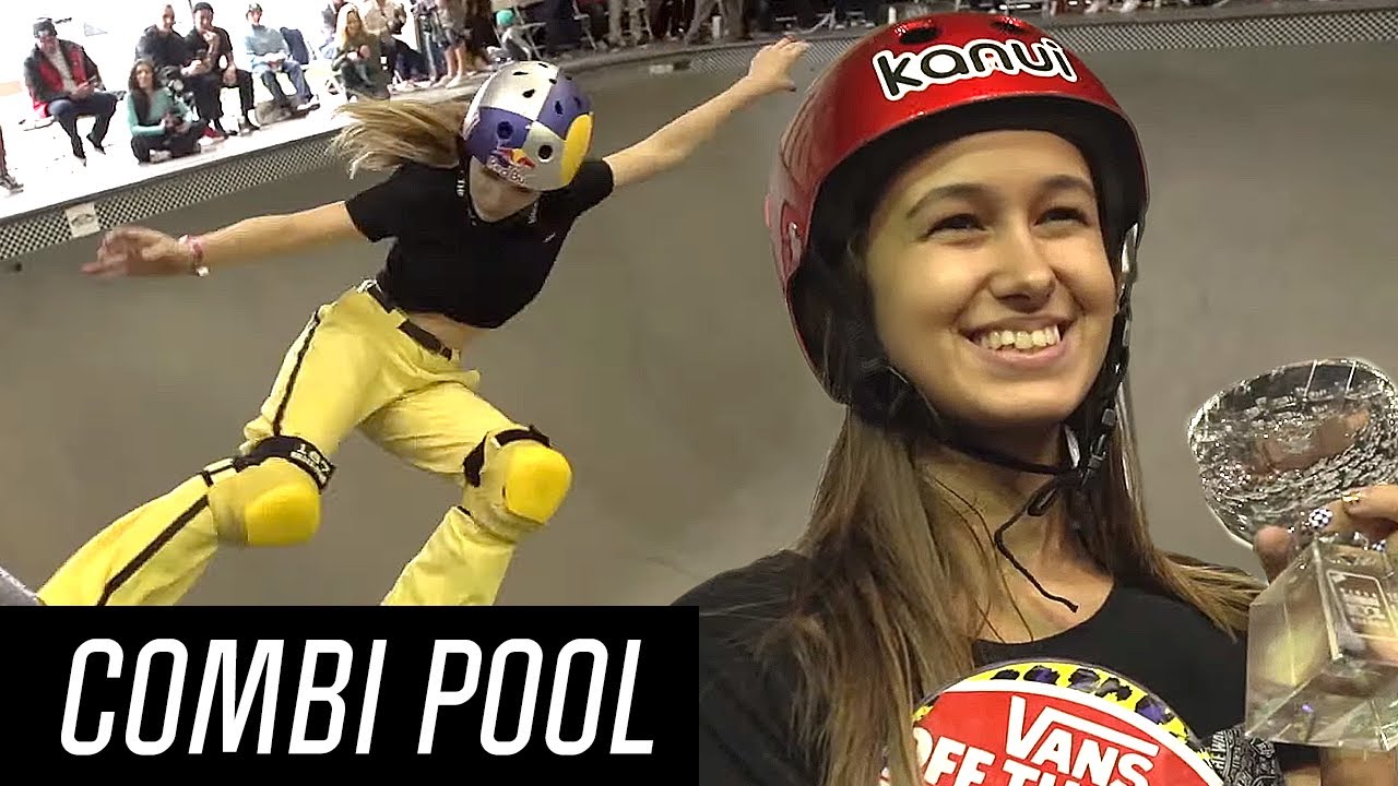 Tricampeã Mundial - Vans Girls Combi Pool Classic 2018