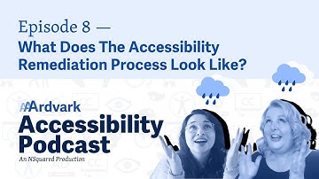 What The Accessibility Remediation Process Looks Like? — Episode 8 — AAArdvark Accessibility Podcast