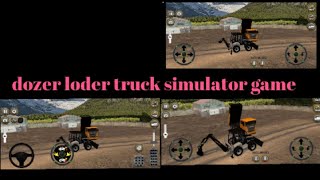 dozer loder truck simulator gaming video backhoe loader jcb screenshot 5