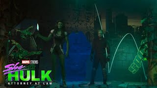 She Hulk \& Daredevil vs Goons Fight Scene [HD] | She-Hulk Attorney at Law [2022]
