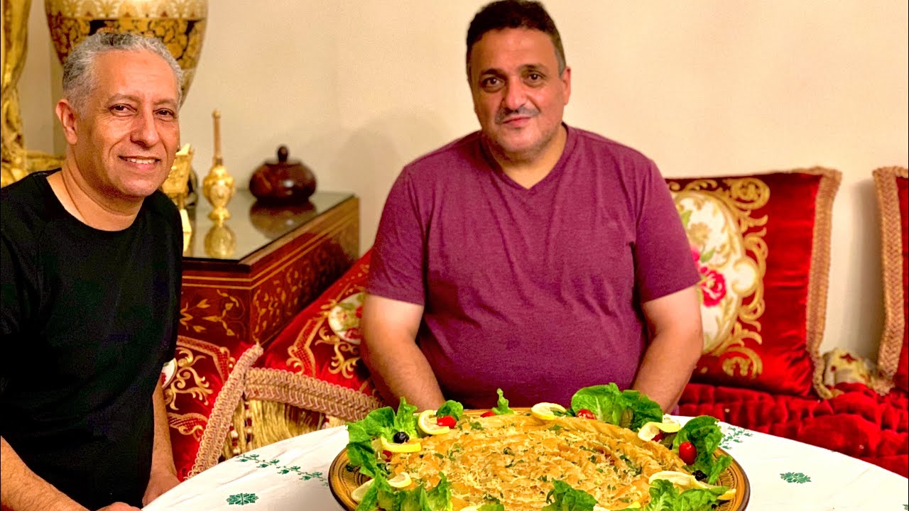 Mhancha aux 7 différentes farcesمحنشة بسبع حشوات و بطريقة سهلة من عند شاف زين العابدين من الصويرة