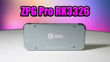 ZPG PRO RK3326 Handheld Console - First Look Unboxing
