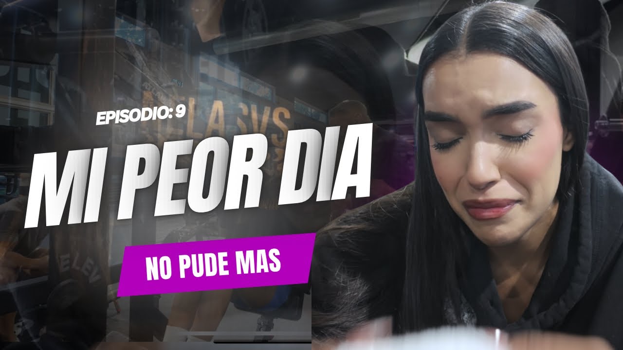Día 22: MI MENTE ME JUGÓ SUCIO 💔 semana 4 entrenando para fisicoculturismo 🏋️‍♀️| Ep: 9