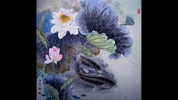 Nữ Nhi Tình ( Tây Vương Nữ Quốc ) - Đàn Tranh + 100 pics hoa sen