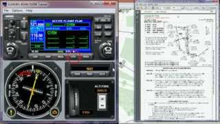 GNS430 RNAV SID and Approach